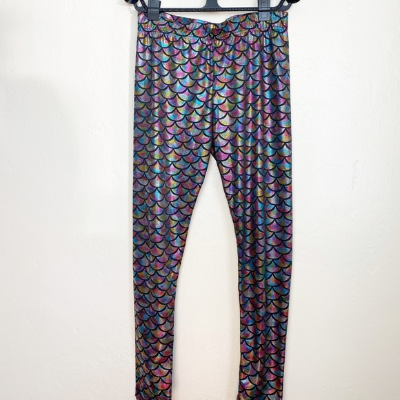 Pants - 🌻Mermaid Reflective Scale Leggings
